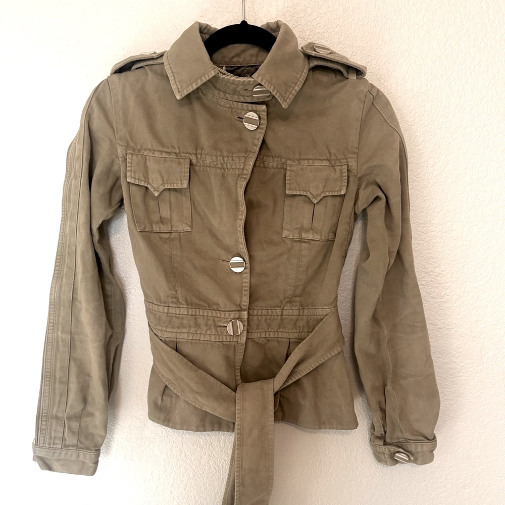 L.A.M.B. x Gwen Stefani Vintage Utility Jacket Sz 4
